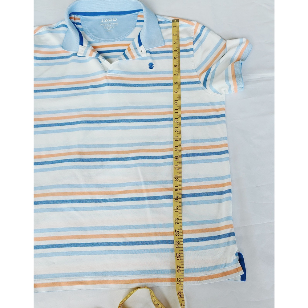 Two IZOD Advantage Performance Polo Shirts Men's Size XL Golf/Dress Pre-Owned‎ - Picture 8 of 16